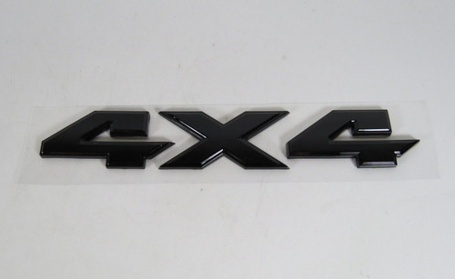 Gloss black 4x4 emblem - gloss,